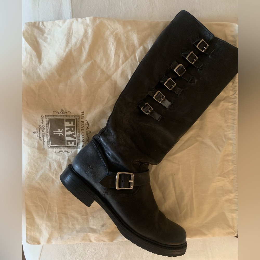 Frye Veronica tall boots in black